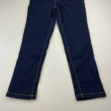 Load image into Gallery viewer, Girls Emerson, dark stretch denim jeans, adjustable, Inside leg: 46cm, NEW, size 5,  