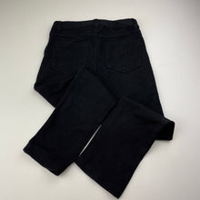 Load image into Gallery viewer, Girls Target, black stretchy pants, adjustable, Inside leg: 46.5cm, FUC, size 5,  