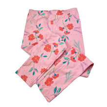 Load image into Gallery viewer, Girls Target, stretchy floral leggings / pants, Inside leg: 53cm, NEW, size 7,  