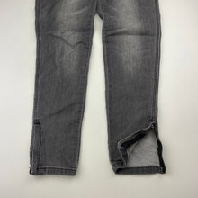 Load image into Gallery viewer, Girls Witchery, stretch knit denim pants, elasticated, Inside leg: 59.5cm, GUC, size 12,  