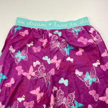 Load image into Gallery viewer, Girls Target, flannel cotton pyjama pants, butterflies, EUC, size 12,  
