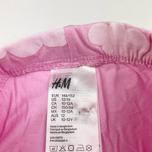 Load image into Gallery viewer, Girls H&amp;M, pink cotton pyjama pants, EUC, size 12,  