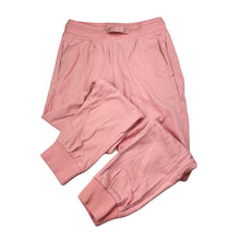 Load image into Gallery viewer, Girls H&amp;M, pink organic cotton casual pants, Inside leg: 48cm, EUC, size 8,  