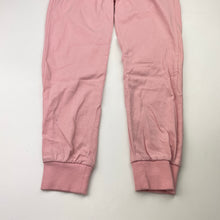 Load image into Gallery viewer, Girls H&amp;M, pink organic cotton casual pants, Inside leg: 48cm, EUC, size 8,  