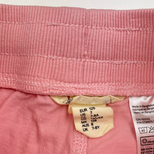 Load image into Gallery viewer, Girls H&amp;M, pink organic cotton casual pants, Inside leg: 48cm, EUC, size 8,  