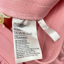 Load image into Gallery viewer, Girls H&amp;M, pink organic cotton casual pants, Inside leg: 48cm, EUC, size 8,  