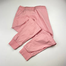 Load image into Gallery viewer, Girls H&amp;M, pink organic cotton casual pants, Inside leg: 48cm, EUC, size 8,  