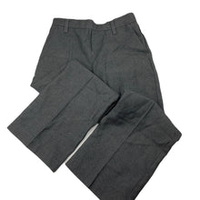 Load image into Gallery viewer, Boys M&amp;S, grey school pants, adjustable, Inside leg: 49.5cm, NEW, size 6,  