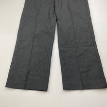 Load image into Gallery viewer, Boys M&amp;S, grey school pants, adjustable, Inside leg: 49.5cm, NEW, size 6,  