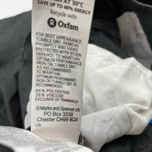 Load image into Gallery viewer, Boys M&amp;S, grey school pants, adjustable, Inside leg: 49.5cm, NEW, size 6,  