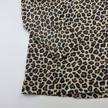Load image into Gallery viewer, Girls Lily &amp; Dan, leopard print cotton long sleeve top, FUC, size 8,  