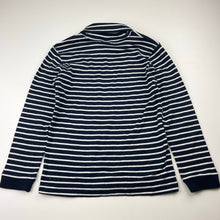 Load image into Gallery viewer, unisex Target, navy stripe soft feel skivvy top, FUC, size 6,  