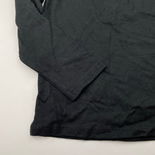 Load image into Gallery viewer, unisex Target, black cotton long sleeve t-shirt / top, EUC, size 6,  