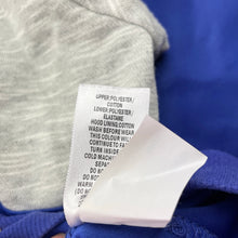 Load image into Gallery viewer, Girls Target, grey &amp; blue activewear hoodie sweater, GUC, size 12,  