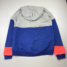 Load image into Gallery viewer, Girls Target, grey &amp; blue activewear hoodie sweater, GUC, size 12,  
