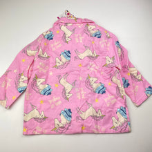 Load image into Gallery viewer, Girls For Kids, flannel cotton pyjama top, unicorns, NEW, size 2,  