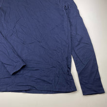 Load image into Gallery viewer, Girls B Collection, navy cotton long sleeve t-shirt / top, NEW, size 16,  