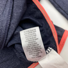 Load image into Gallery viewer, Girls Target, navy lightweight zip up hooded top, GUC, size 8,  