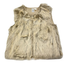Load image into Gallery viewer, Girls Target, zip up faux suede lined faux fur vest, EUC, size 12,  