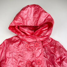 Load image into Gallery viewer, Girls Marese, lined lightweight spray jacket / raincoat, EUC, size 4,  