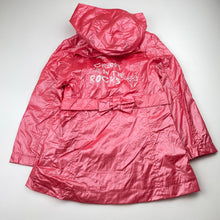 Load image into Gallery viewer, Girls Marese, lined lightweight spray jacket / raincoat, EUC, size 4,  