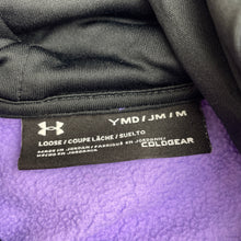 Load image into Gallery viewer, Girls Under Armour, COLDGEAR loose fit hoodie sweater, Youth Medium, EUC, size 10-11,  