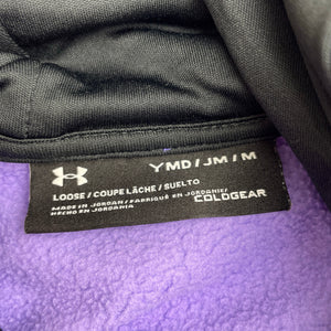 Girls Under Armour, COLDGEAR loose fit hoodie sweater, Youth Medium, EUC, size 10-11,  