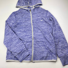 Load image into Gallery viewer, Girls Target, lightweight zip up hooded activewear top, FUC, size 10,  