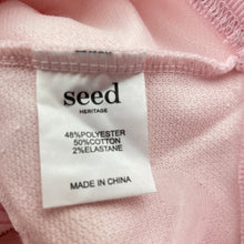Load image into Gallery viewer, Girls Seed, pink zip hoodie sweater, hearts, EUC, size 10,  