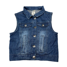 Load image into Gallery viewer, Girls Miss Understood, blue denim vest / jacket, FUC, size 10,  