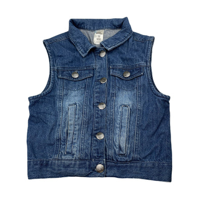 Girls Miss Understood, blue denim vest / jacket, FUC, size 10,  