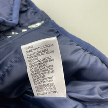 Load image into Gallery viewer, Girls B Collection, navy &amp; silver puffer vest / jacket, EUC, size 7,  