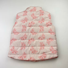 Load image into Gallery viewer, Girls H&amp;T, pink puffer vest / sleeveless jacket, EUC, size 2,  