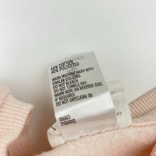 Load image into Gallery viewer, Girls Guess How Much I Love You, fleece lined sweater / jumper, mark left cuff, FUC, size 4,  
