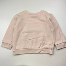 Load image into Gallery viewer, Girls Guess How Much I Love You, fleece lined sweater / jumper, mark left cuff, FUC, size 4,  