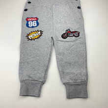 Load image into Gallery viewer, Boys BQT, grey marle fleece lined overalls, NEW, size 2,  