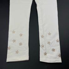 Load image into Gallery viewer, Girls Tommy Hilfiger, embellished fleece lined leggings, elasticated, Inside leg: 57cm, EUC, size 12-14,  