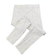 Load image into Gallery viewer, Girls Target, oatmeal marle textured leggings, Inside leg: 47cm, GUC, size 7,  