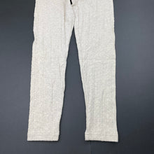 Load image into Gallery viewer, Girls Target, oatmeal marle textured leggings, Inside leg: 47cm, GUC, size 7,  