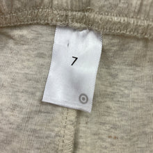 Load image into Gallery viewer, Girls Target, oatmeal marle textured leggings, Inside leg: 47cm, GUC, size 7,  