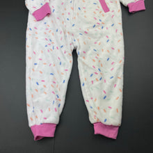 Load image into Gallery viewer, Girls Kids &amp; Co, fleece all-in-one pyjamas, NEW, size 2,  