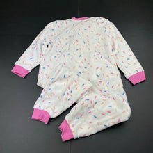 Load image into Gallery viewer, Girls Kids &amp; Co, fleece all-in-one pyjamas, NEW, size 2,  