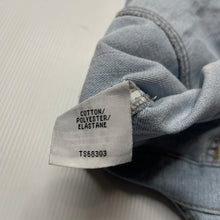 Load image into Gallery viewer, Girls Gum, blue stretch denim vest, GUC, size 10,  