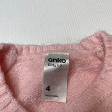 Load image into Gallery viewer, Girls Anko, soft feel stretchy sweater / jumper, GUC, size 4,  