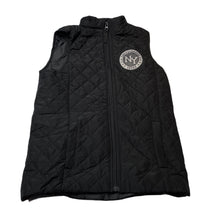 Load image into Gallery viewer, Girls Miss Understood, black quilted vest / sleeveless jacket, GUC, size 12,  