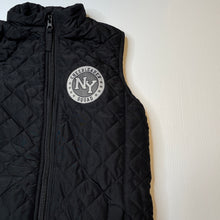 Load image into Gallery viewer, Girls Miss Understood, black quilted vest / sleeveless jacket, GUC, size 12,  