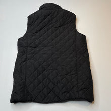 Load image into Gallery viewer, Girls Miss Understood, black quilted vest / sleeveless jacket, GUC, size 12,  