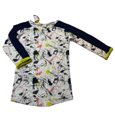 Girls Egg, lightweight cotton casual dress, NEW, size 2, L: 46cm approx