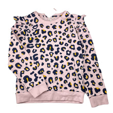 Load image into Gallery viewer, Girls Seed, animal print cotton lightweight sweater, NEW, size 9-10,  