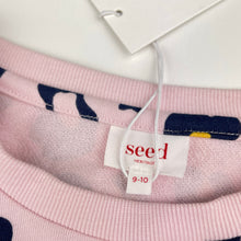 Load image into Gallery viewer, Girls Seed, animal print cotton lightweight sweater, NEW, size 9-10,  